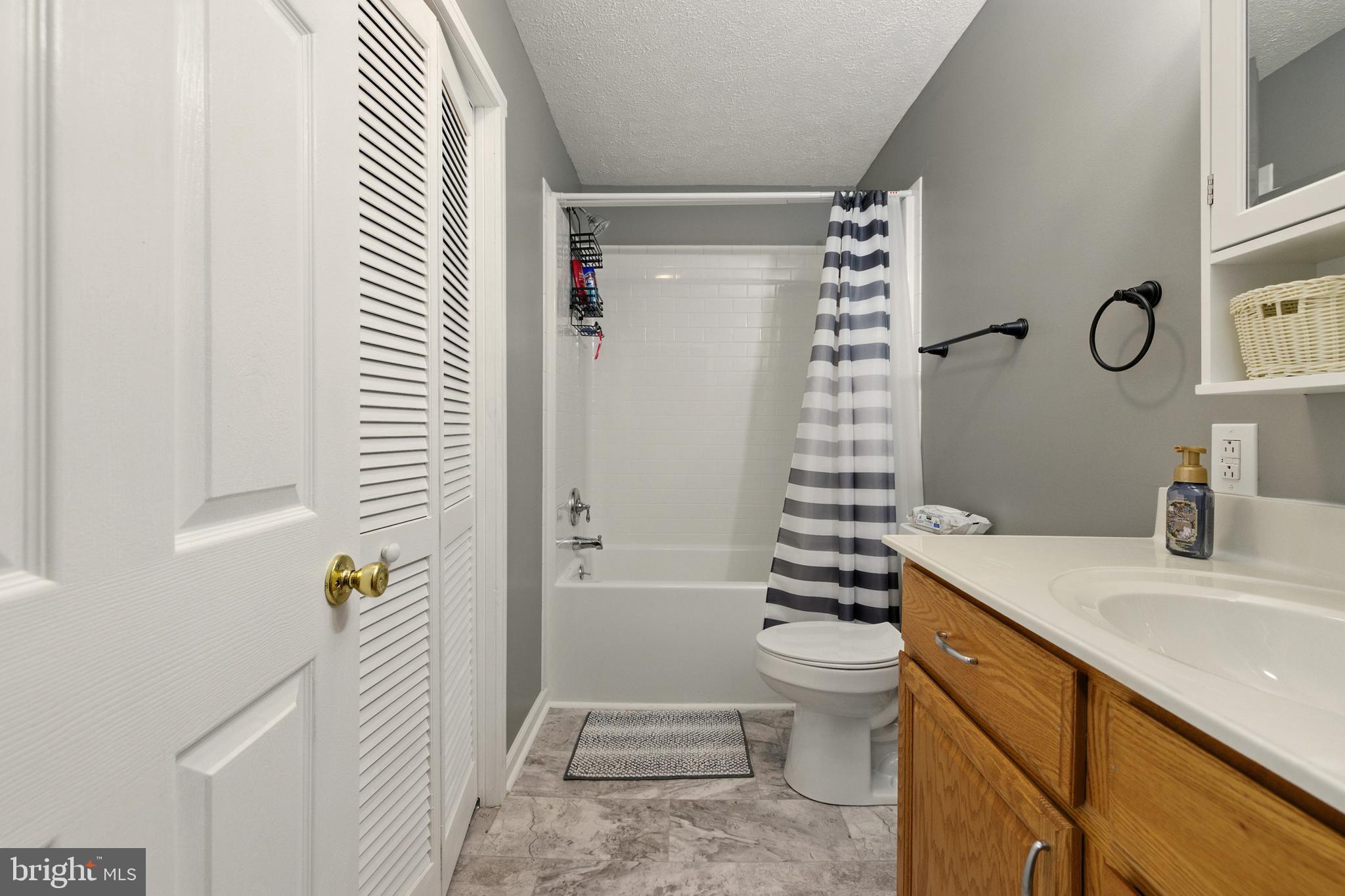 114 Americana Road Luray, VA 22835 - Photo 25 of 67 a bathroom with a sink a toilet and shower