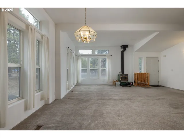 a view of a livingroom with a furniture