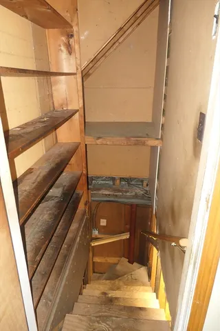 a view of empty room