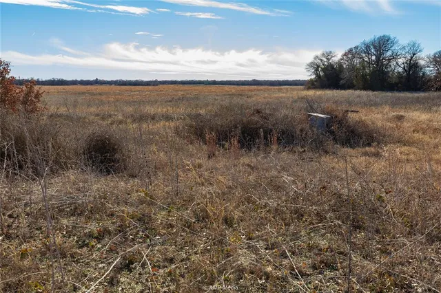a view of a lake and mountain in back