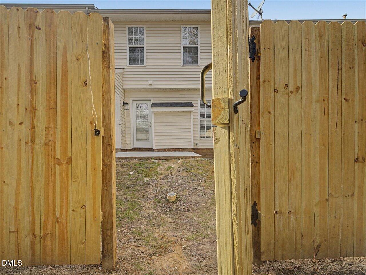 4805 Tanglewood Oaks Street Raleigh, NC 27610 - Photo 54 of 59 54-Back Gate