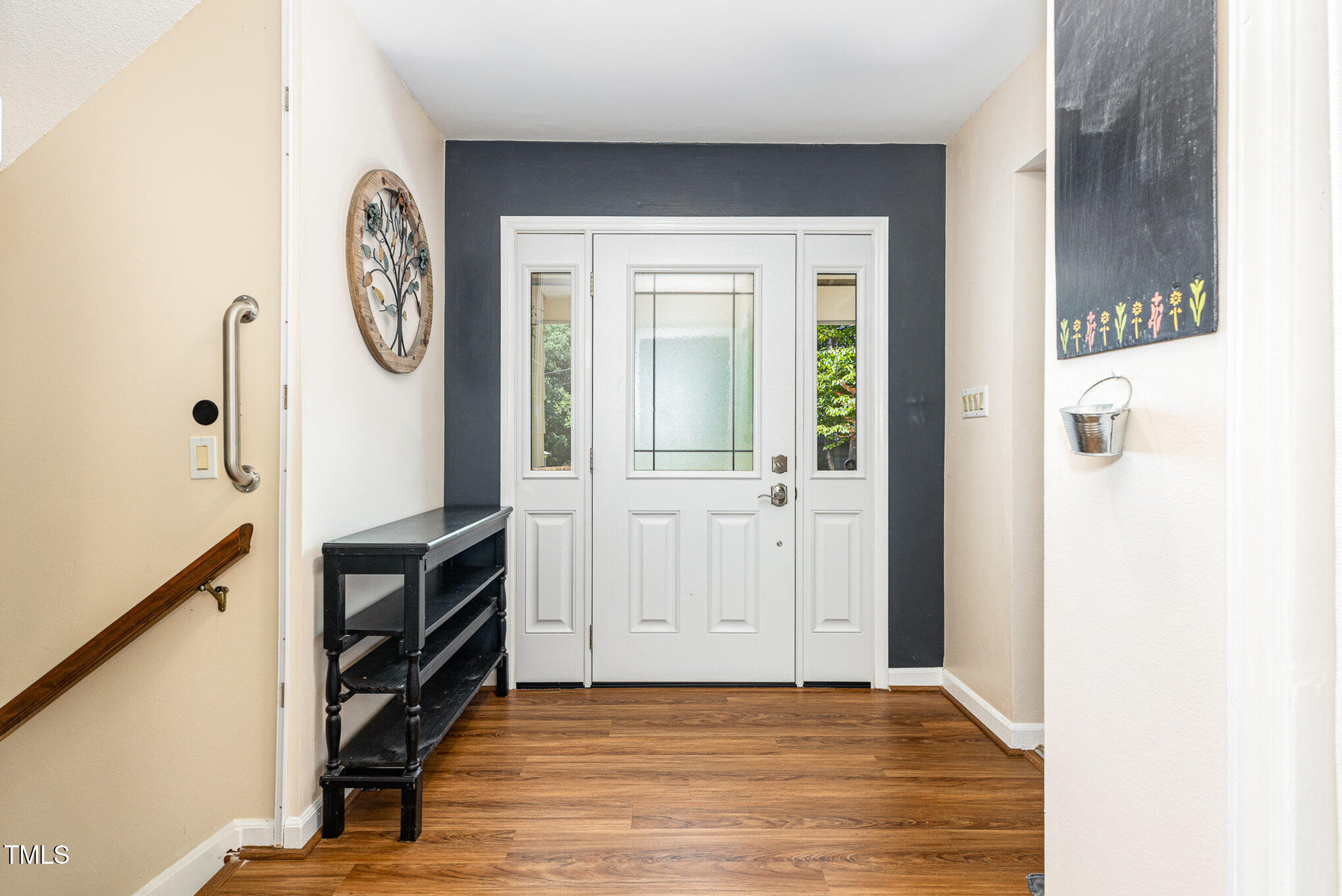 6609 Electra Drive Raleigh, NC 27607 - Photo 9 of 35 a view of a hallway with entryway