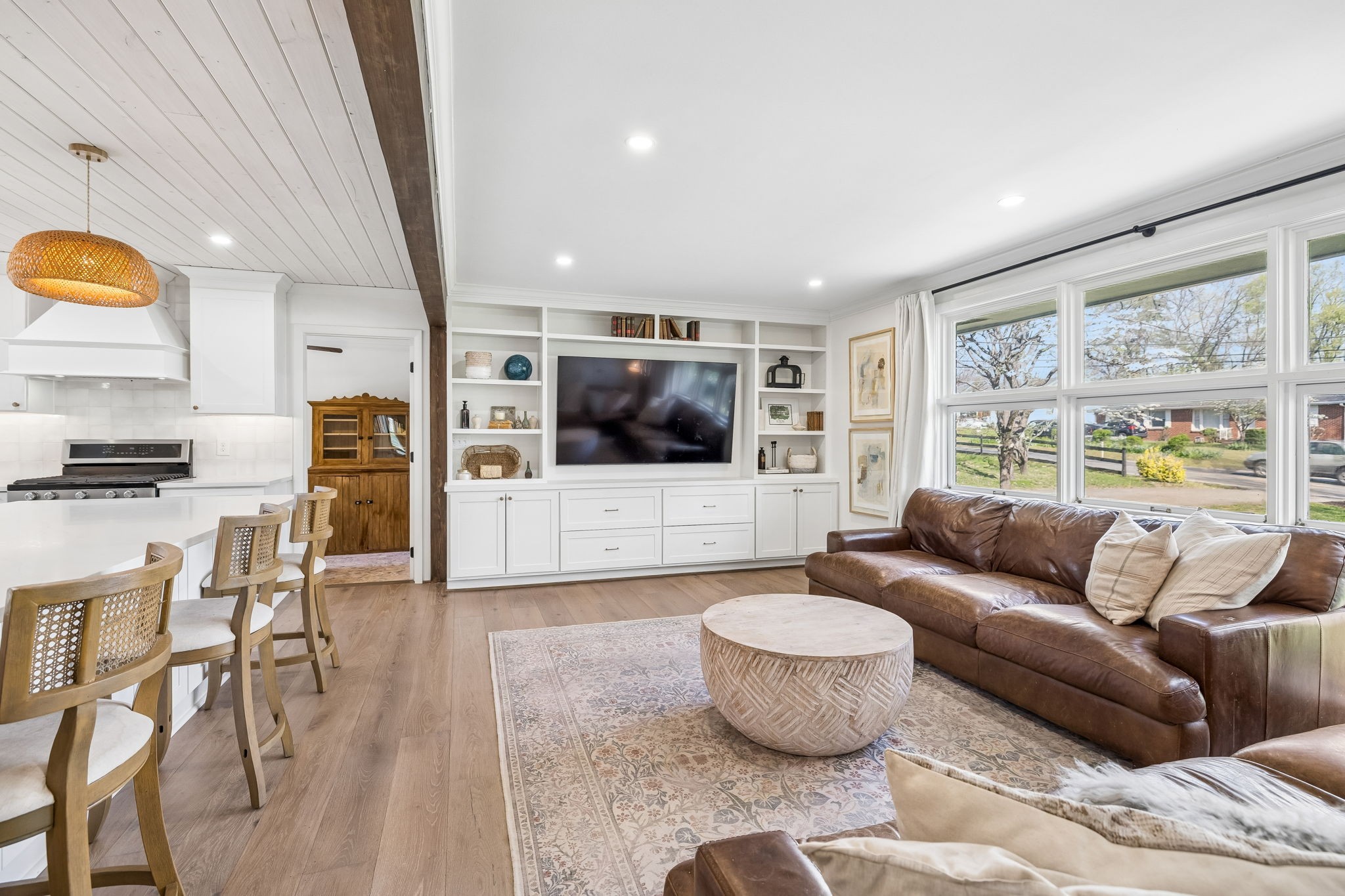 383 Blackman Road Nashville, TN 37211 - Photo 12 of 71 a living room with furniture and a flat screen tv