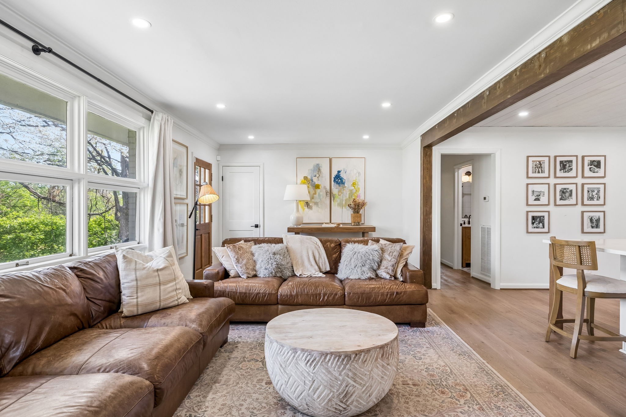383 Blackman Road Nashville, TN 37211 - Photo 13 of 71 a living room with furniture and a large window
