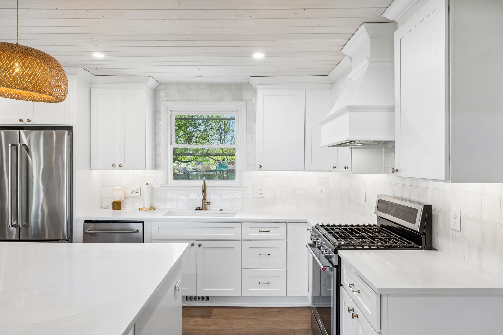 383 Blackman Road Nashville, TN 37211 - Photo 20 of 71 a kitchen with a sink a stove and a refrigerator