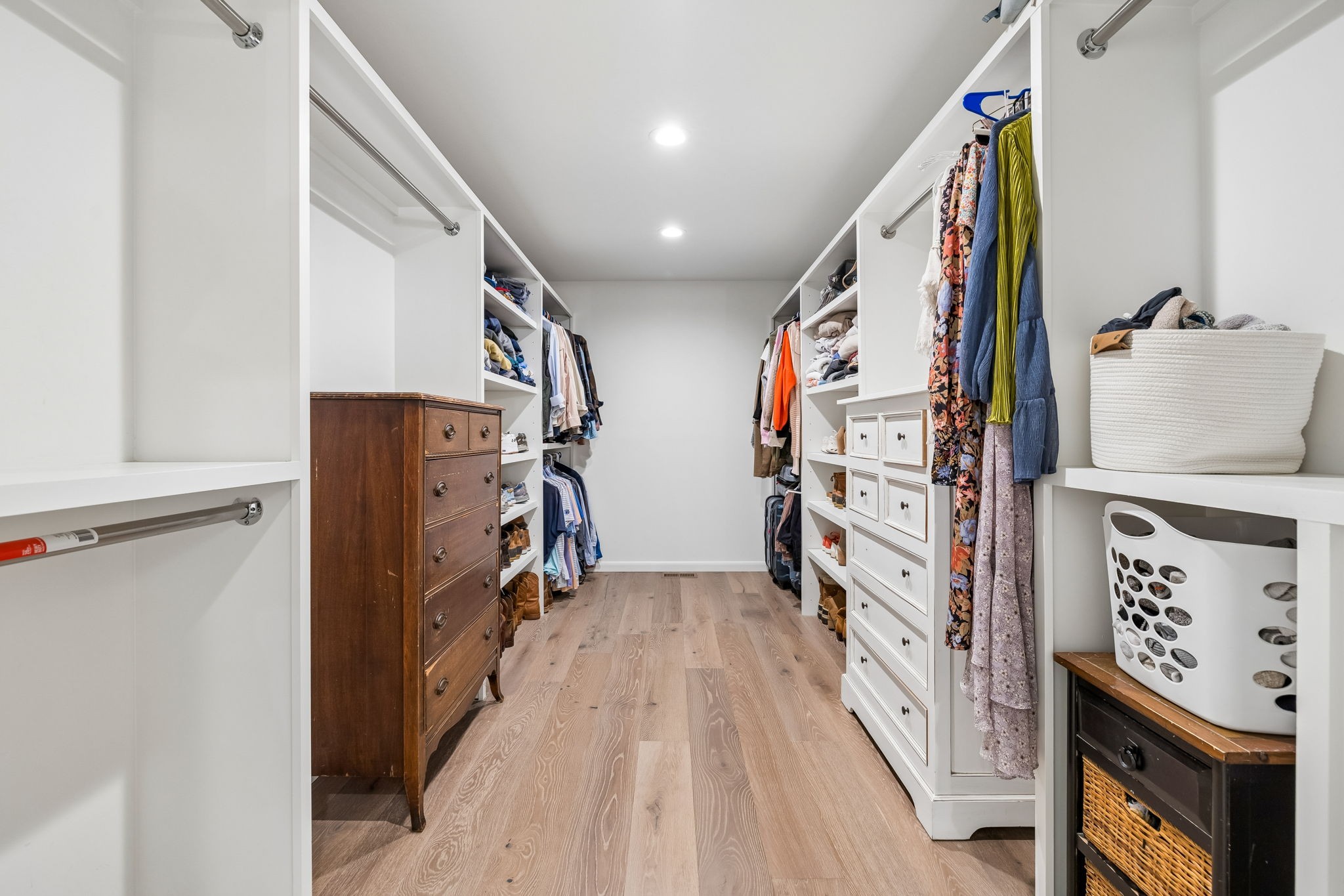 383 Blackman Road Nashville, TN 37211 - Photo 32 of 71 a view of walk in closet with clothes and shoes