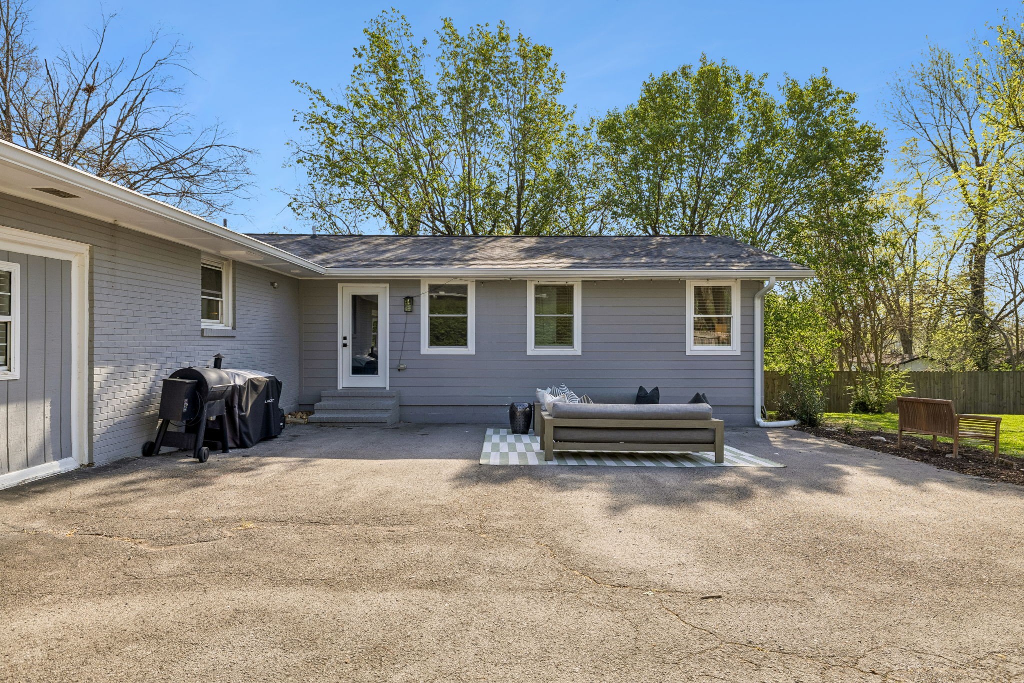 383 Blackman Road Nashville, TN 37211 - Photo 45 of 71 a view of a house with backyard and sitting area