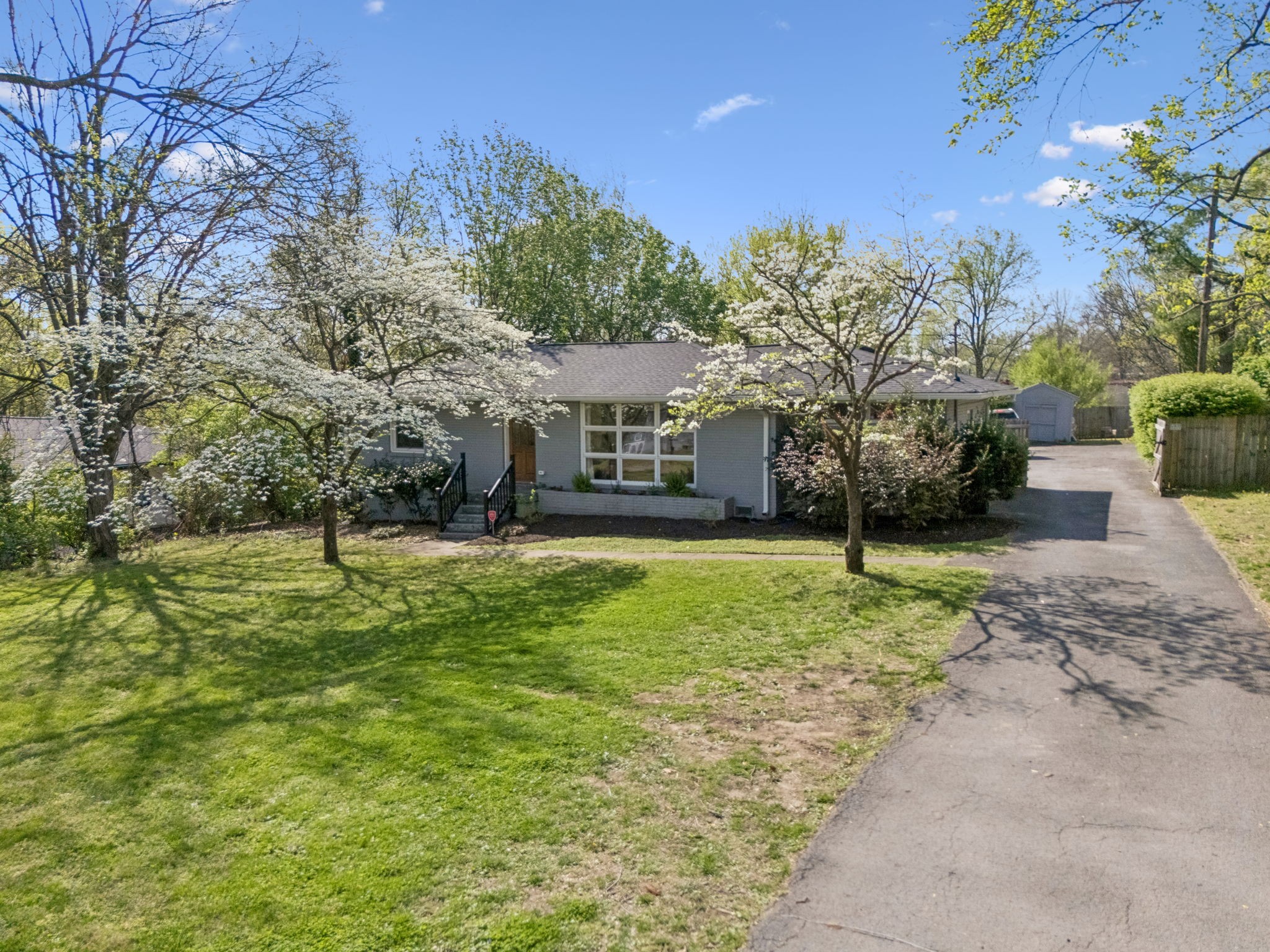 383 Blackman Road Nashville, TN 37211 - Photo 60 of 71 a front view of a house with a yard