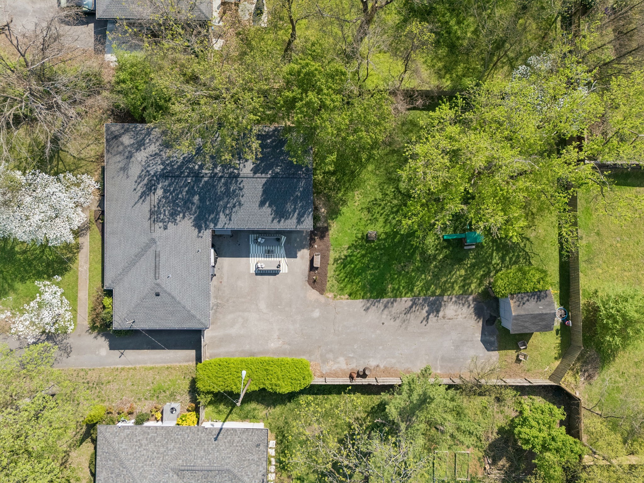 383 Blackman Road Nashville, TN 37211 - Photo 62 of 71 an aerial view of a house with yard