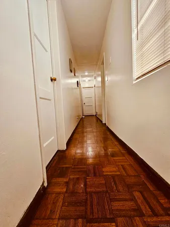 a view of entryway with a front door