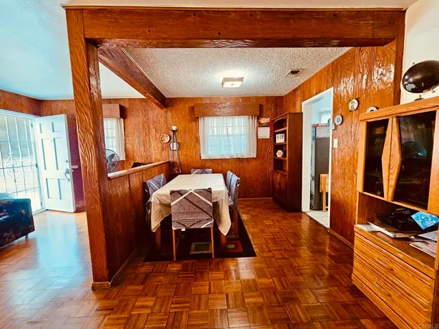 a outdoor space with furniture