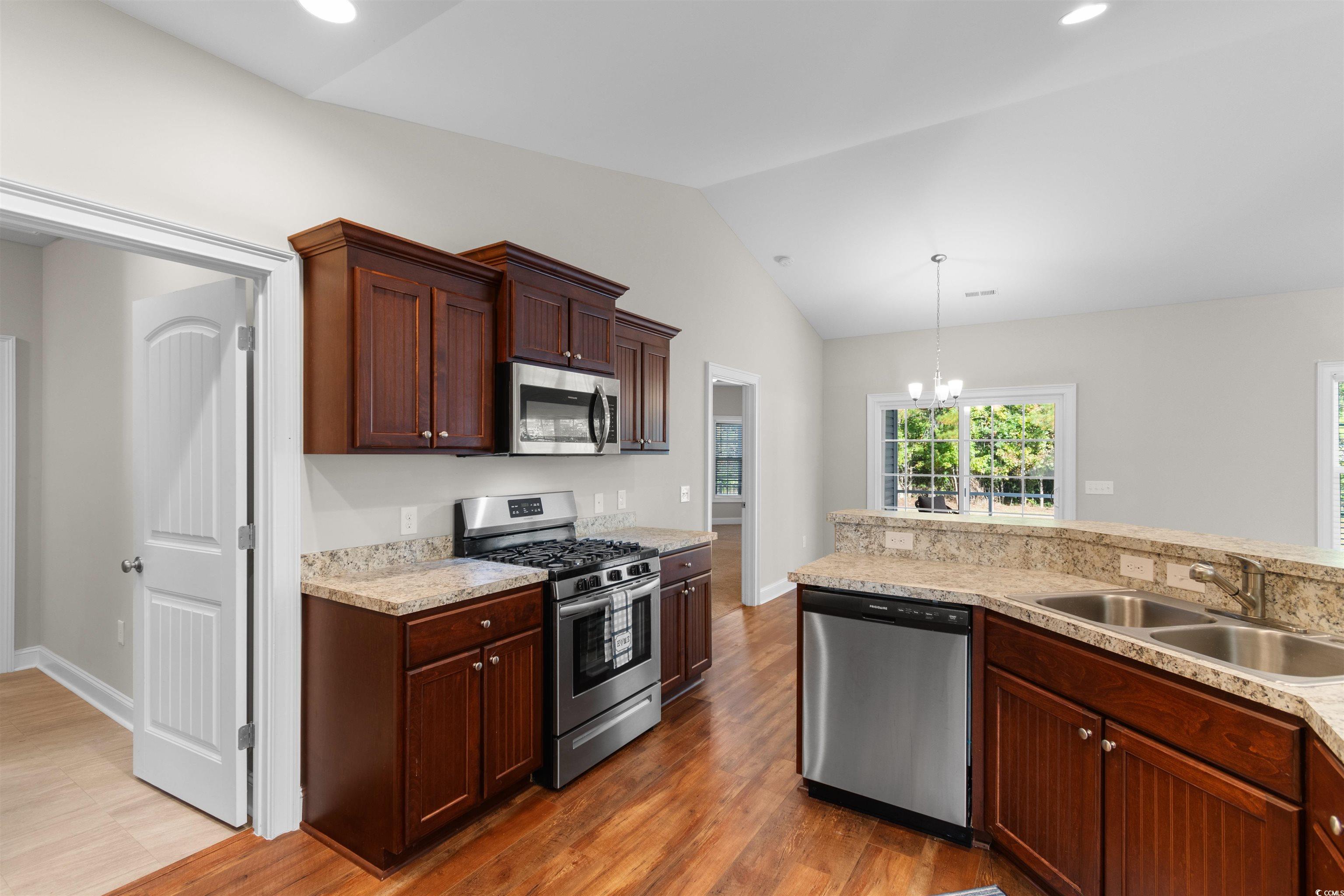5215 Huston Road Conway, SC 29526 - Photo 8 of 34 Kitchen with stainless steel appliances, wood-type