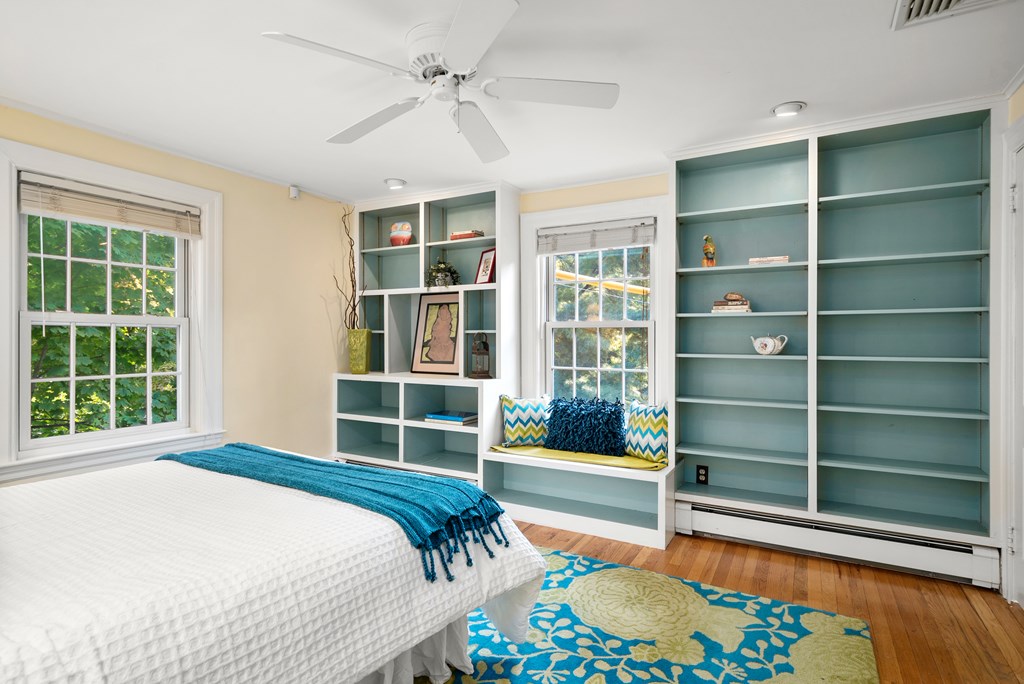 34 Upland Road Newton, MA 02468 - Photo 20 of 33 a bedroom with a bed and a window