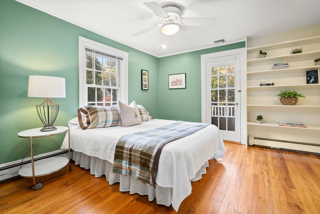 34 Upland Road Newton, MA 02468 - Photo 21 of 33 a bedroom with a bed and a window