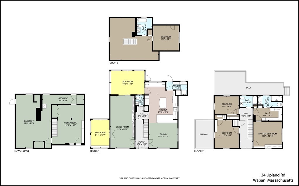 34 Upland Road Newton, MA 02468 - Photo 33 of 33 a picture of a floor plan