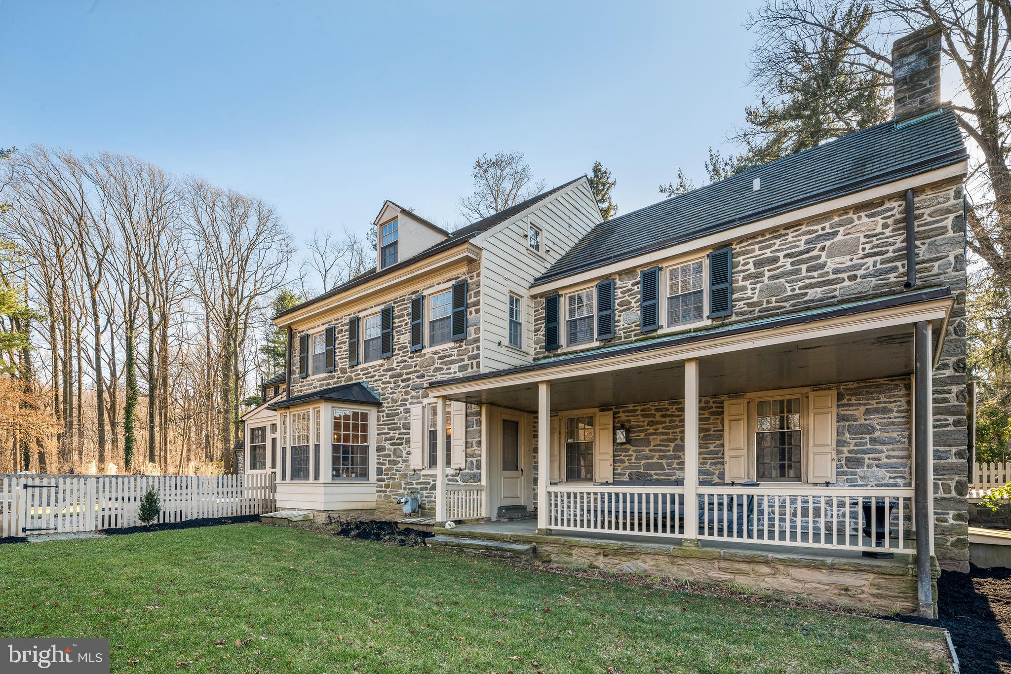 1573 Warner Road Jenkintown, PA 19046 - Photo 3 of 41 Covered Side Porch