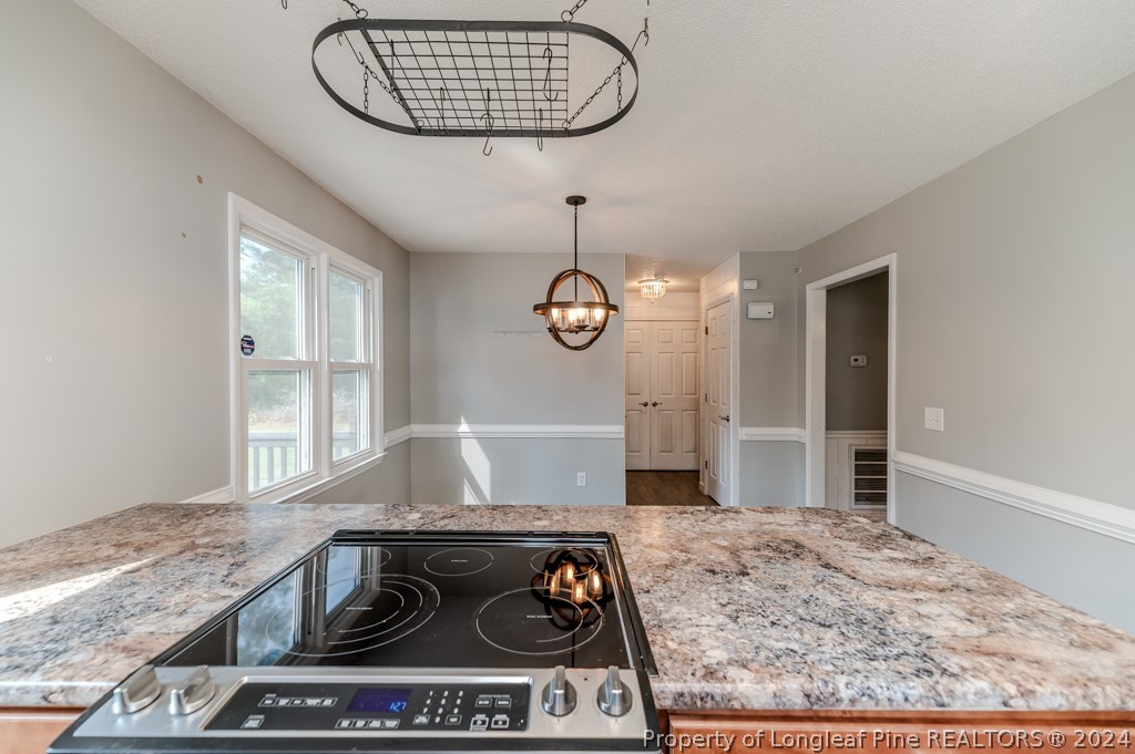 925 Line Road Cameron, NC 28326 - Photo 17 of 42 a kitchen with a stove and a window