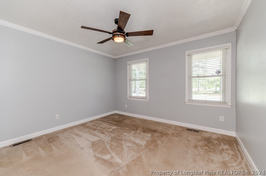 925 Line Road Cameron, NC 28326 - Photo 20 of 42 a view of a big room with windows and chandelier fan