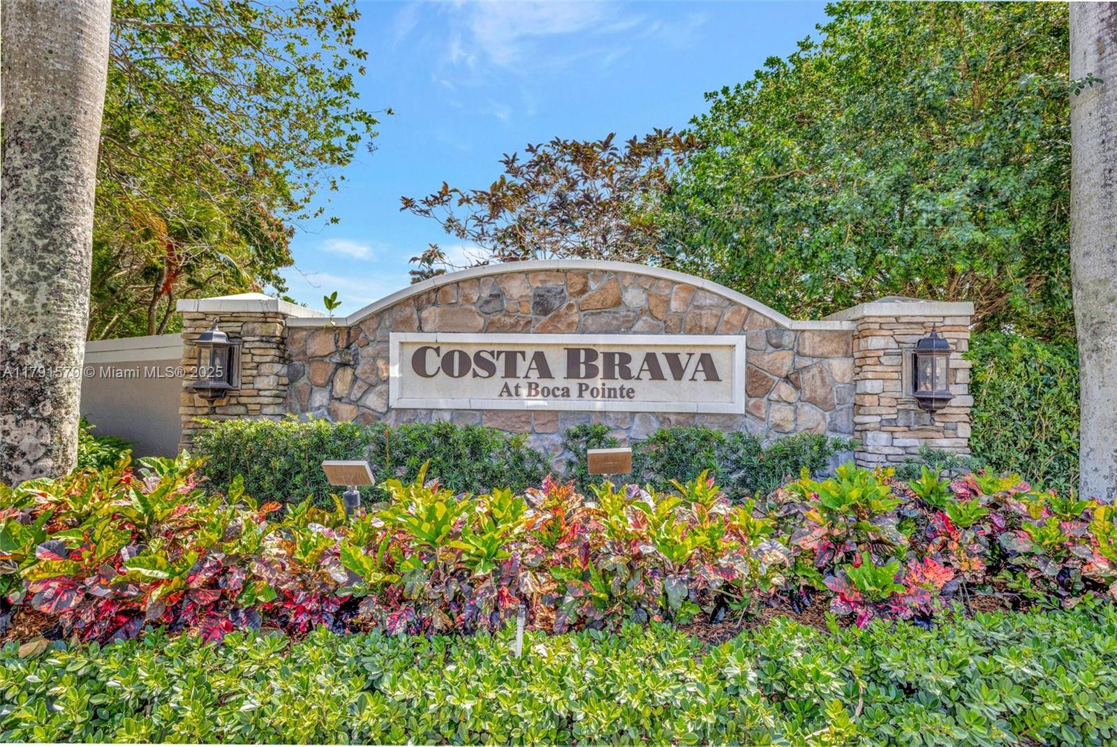 6393 Brava Way Boca Raton, FL 33433 - Photo 50 of 55 a sign on the side of a building