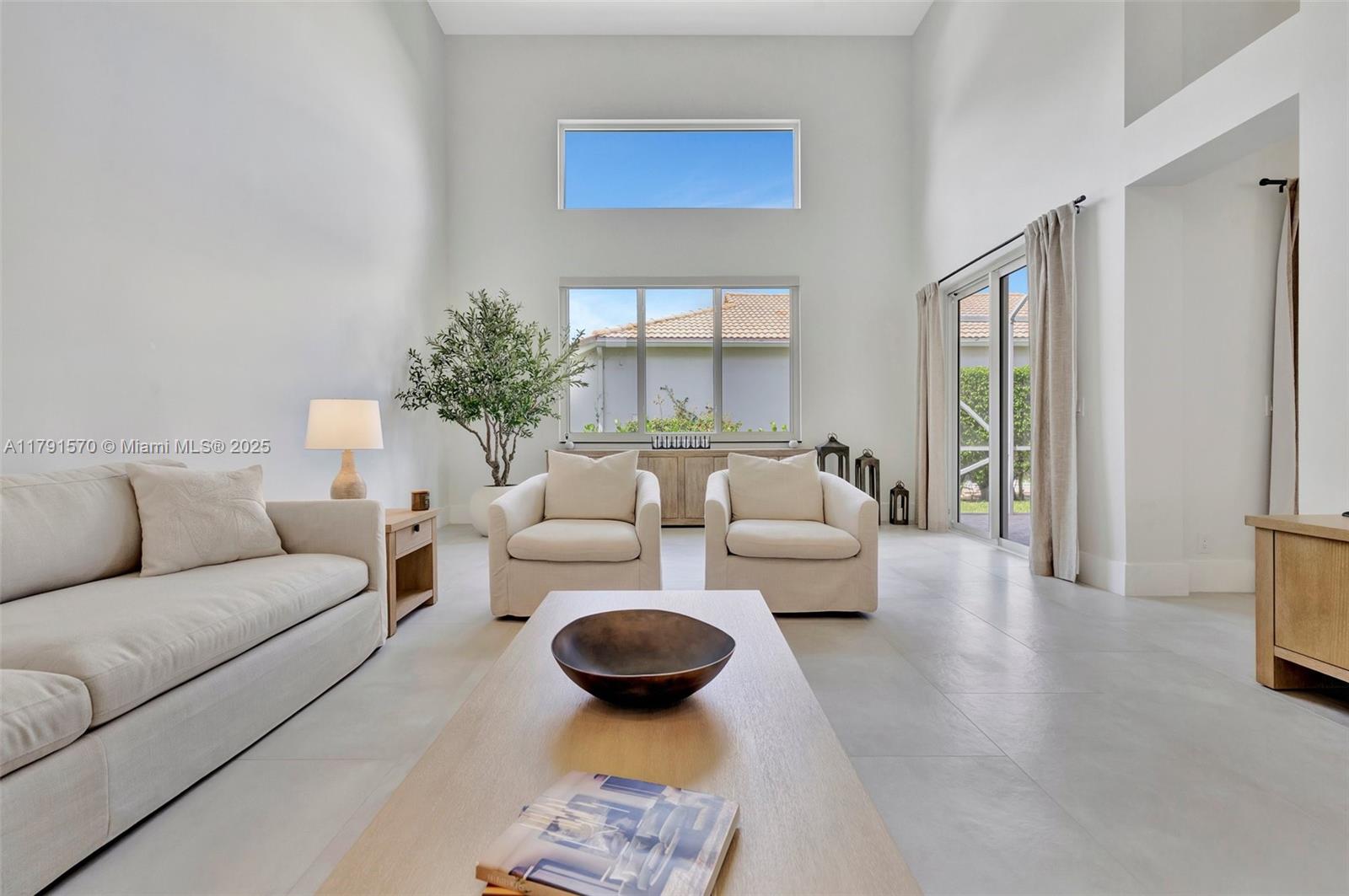 6393 Brava Way Boca Raton, FL 33433 - Photo 10 of 55 a living room with furniture and a large window