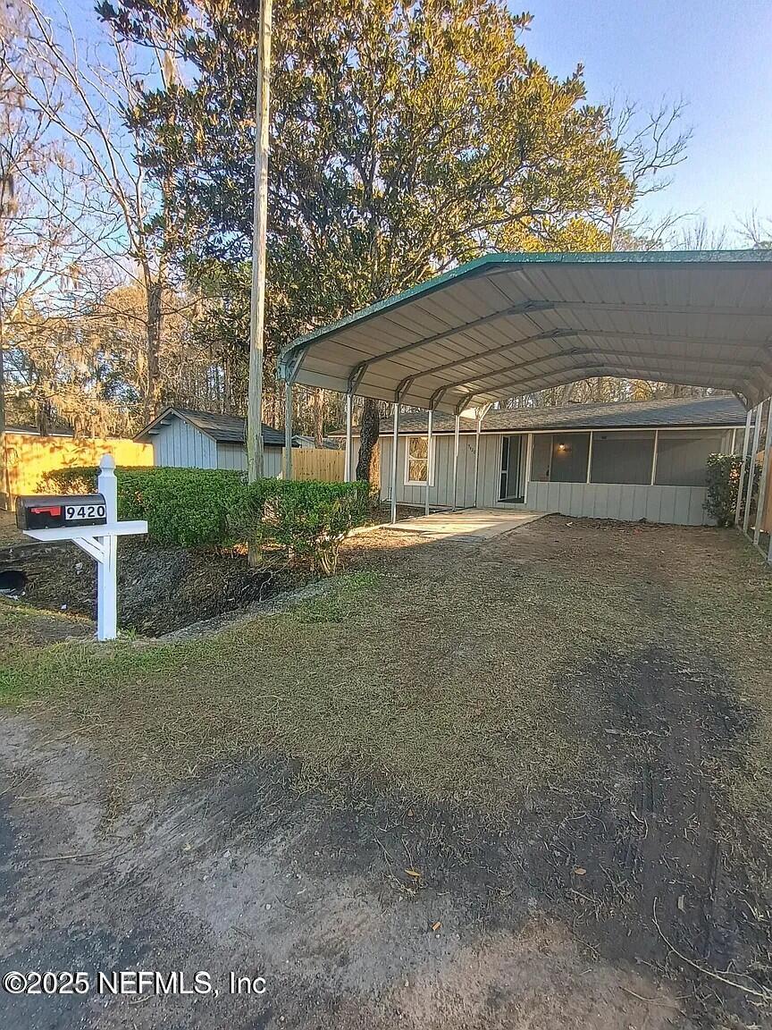 9420 Joos Road Jacksonville, FL 32220 - Photo 9 of 9 a front view of house with yard