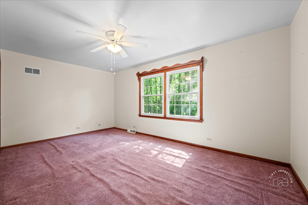 6N400 Old Homestead Road St. Charles, IL 60175 - Photo 27 of 32 an empty room with a window and a fan