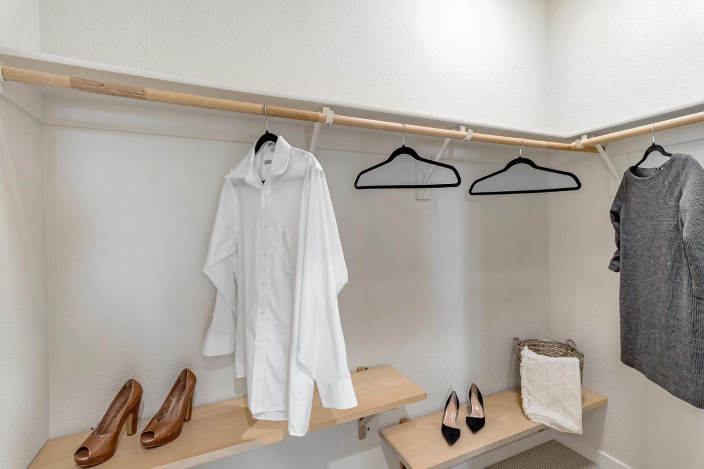 301 Pine Way Mountain View, CA 94041 - Photo 12 of 20 a bathroom with a shower curtain and a sink
