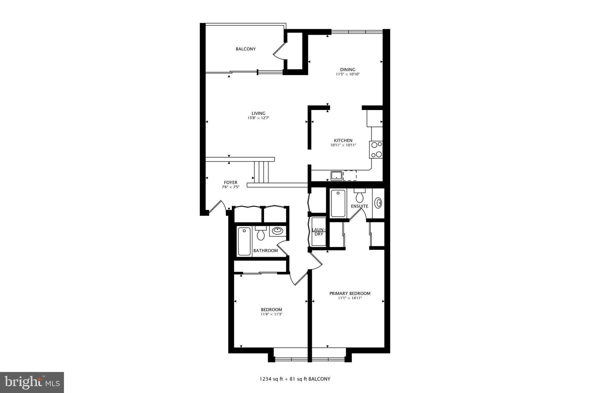 2120 Green Watch Way, Unit 201 Reston, VA 20191 - Photo 51 of 51 Floor Plan