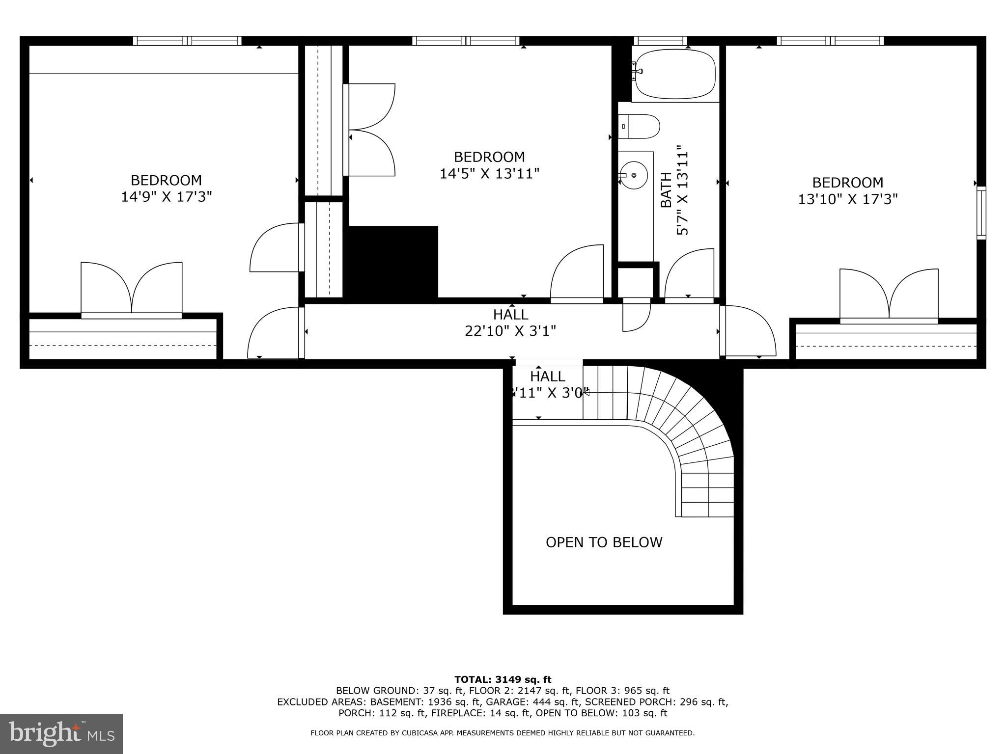 825 Ridge Drive McLean, VA 22101 - Photo 63 of 65 second level floor plan
