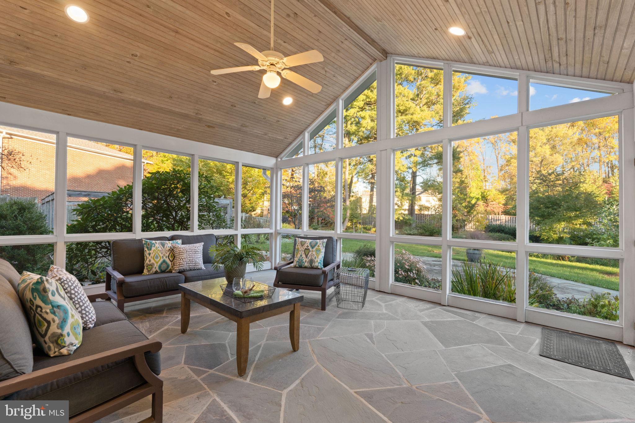 825 Ridge Drive McLean, VA 22101 - Photo 7 of 65 magnificent expansive screened in porch