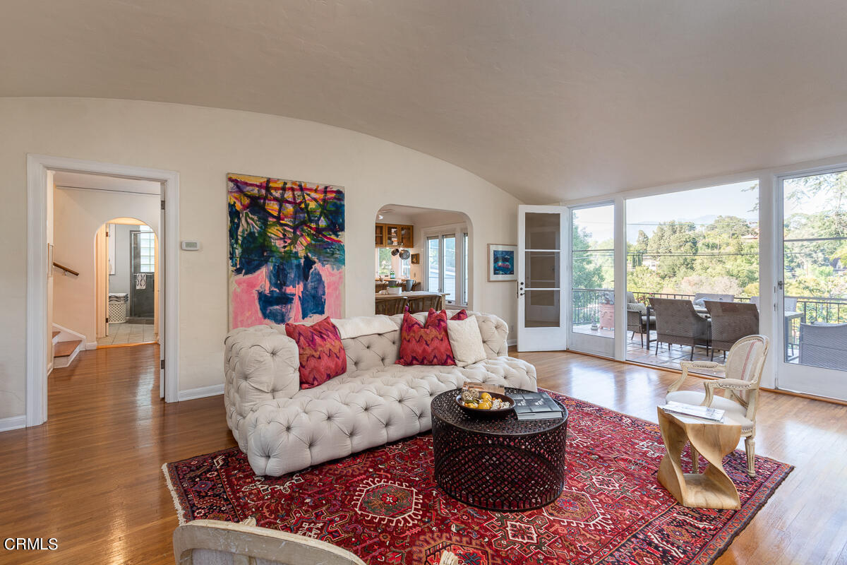 1659 Kaweah Drive Pasadena, CA 91105 - Photo 13 of 46 a living room with furniture and a large window
