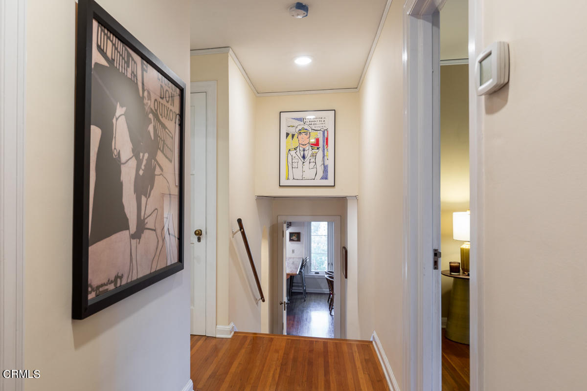 1659 Kaweah Drive Pasadena, CA 91105 - Photo 27 of 46 a view of a hallway with interior of the house