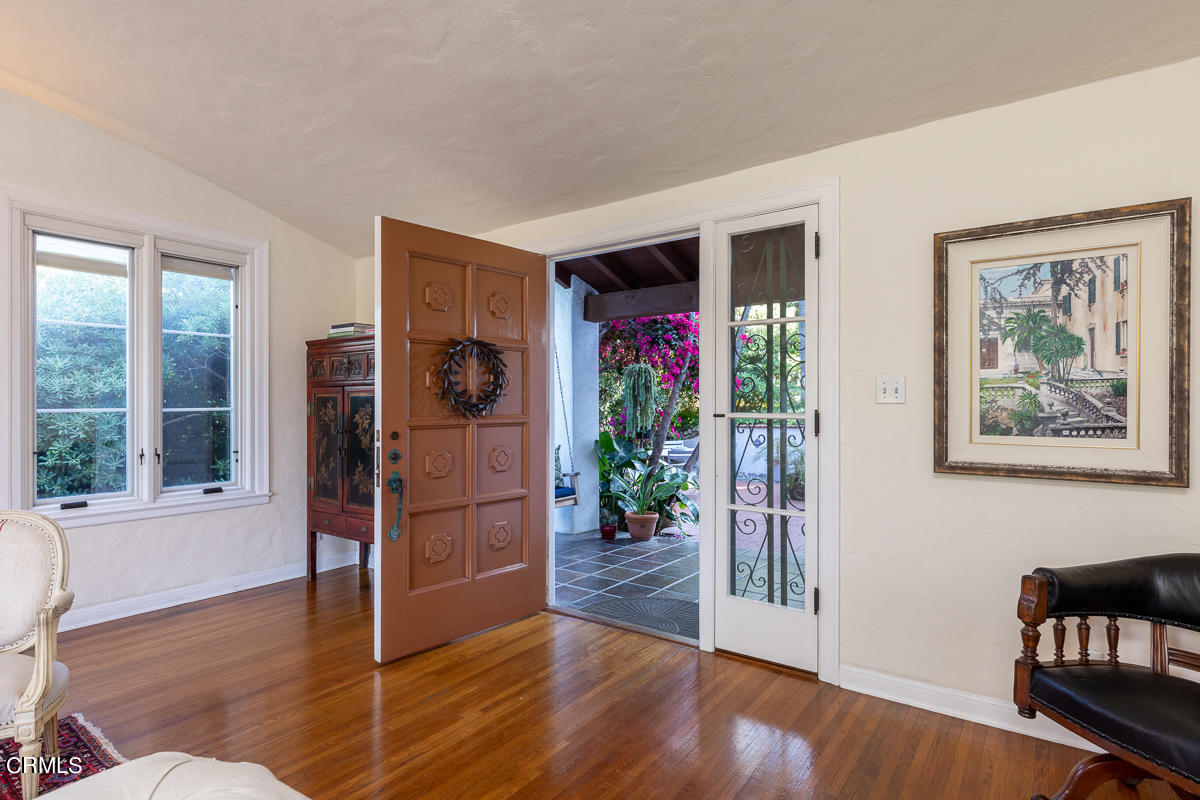 1659 Kaweah Drive Pasadena, CA 91105 - Photo 7 of 46 a living room with furniture and wooden floor