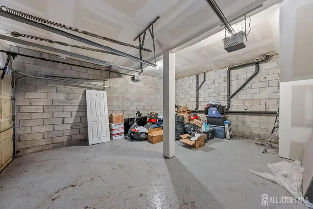 a view of storage and utility room