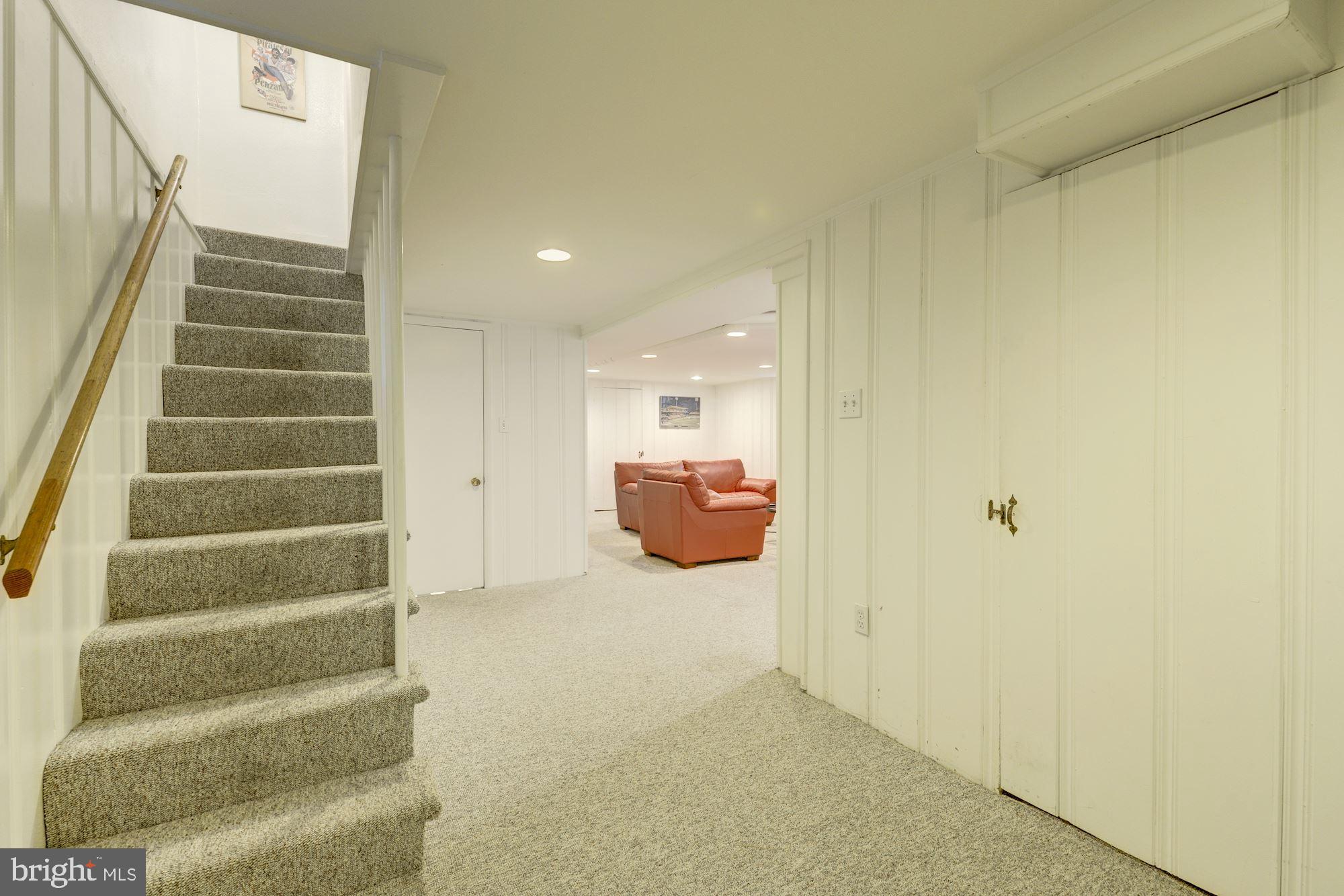 3913 Military Road Northwest Washington, DC 20015 - Photo 22 of 31 Open Stairs to Lower Level
