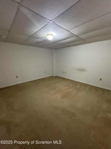 an empty room with a empty space