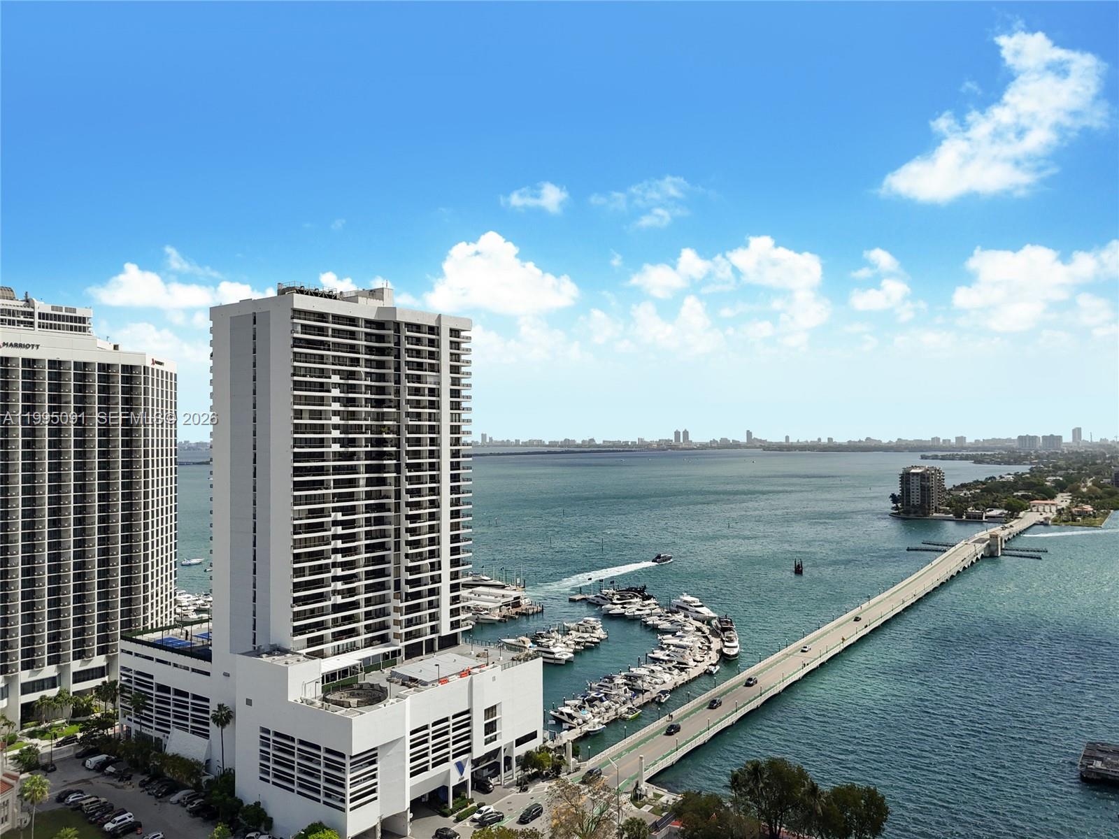 555 Northeast 15th Street, Unit 33G Miami, FL 33132 - Photo 15 of 18 a view of a city with ocean