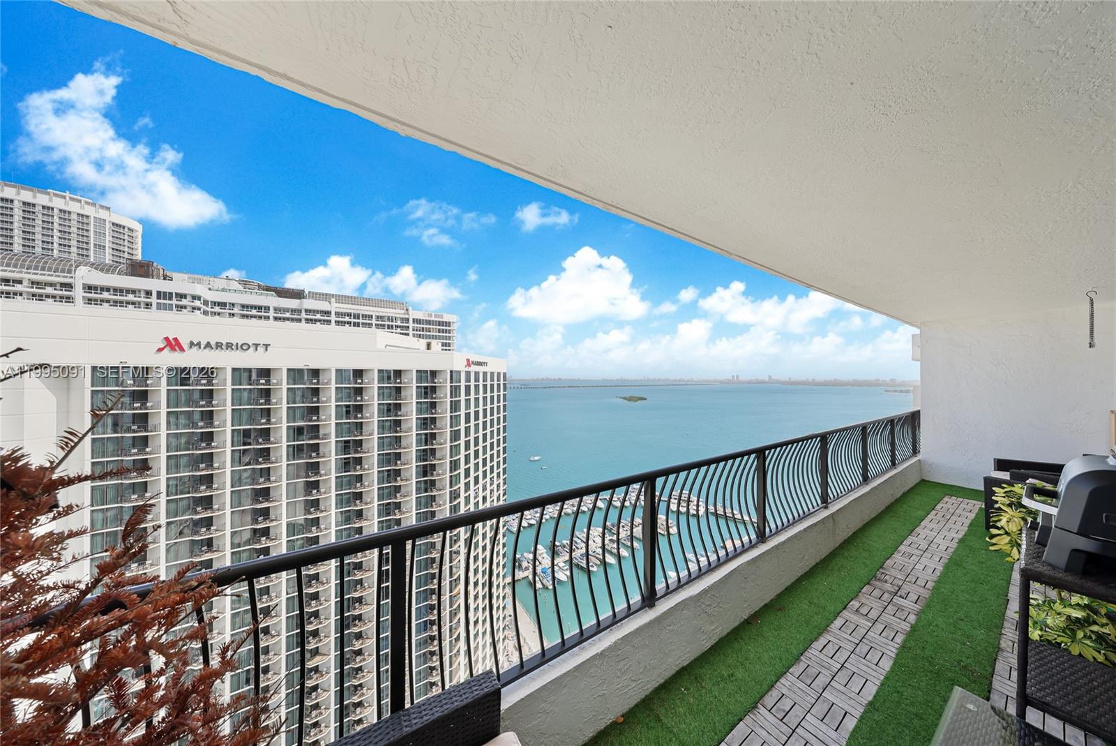555 Northeast 15th Street, Unit 33G Miami, FL 33132 - Photo 2 of 18 a view of a balcony