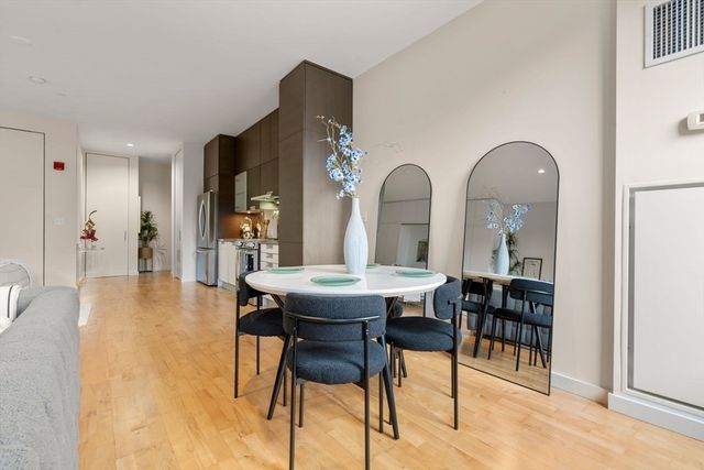 a view of a livingroom with furniture and window