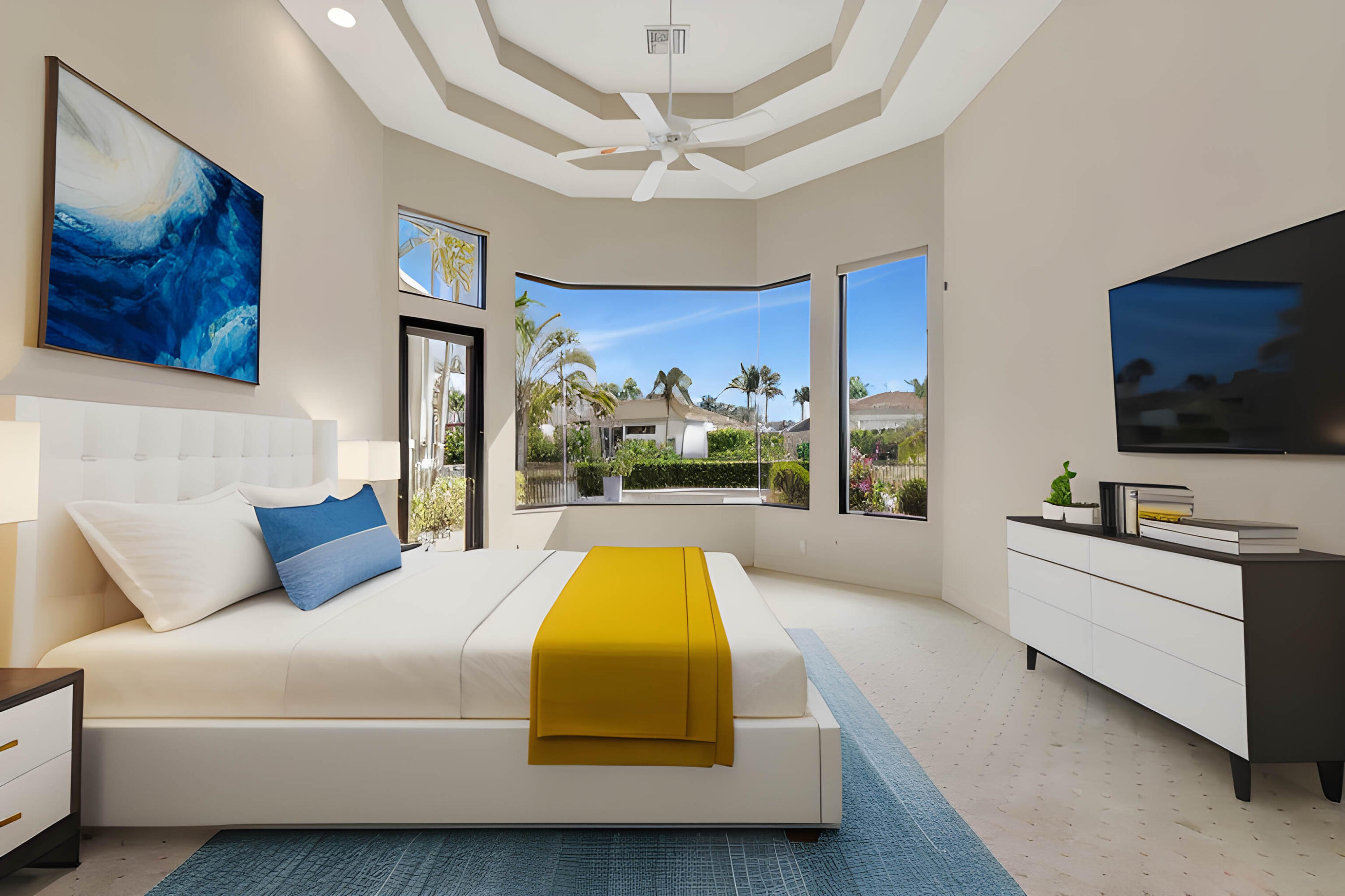 6536 Landings Court Boca Raton, FL 33496 - Photo 30 of 81 Virtually Staged Master Bedroom