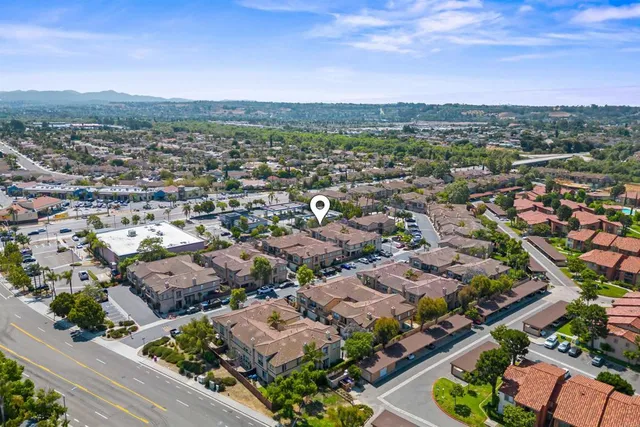 a view of a multi story building