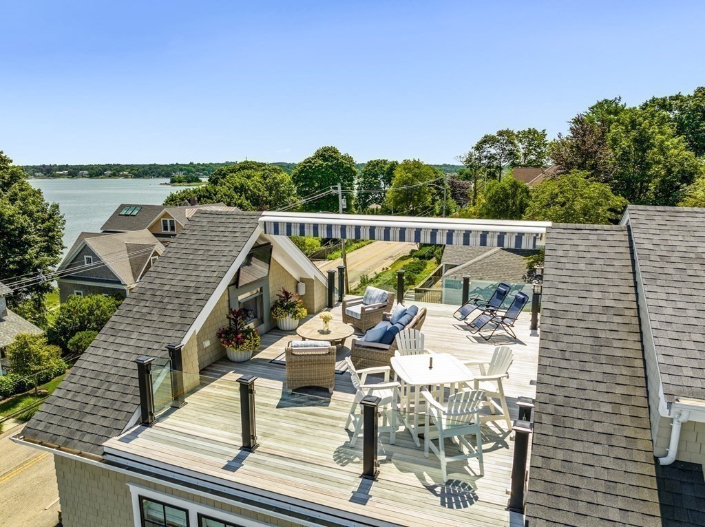 170 Otis Street Hingham, MA 02043 - Photo 8 of 24 a view of roof deck with patio