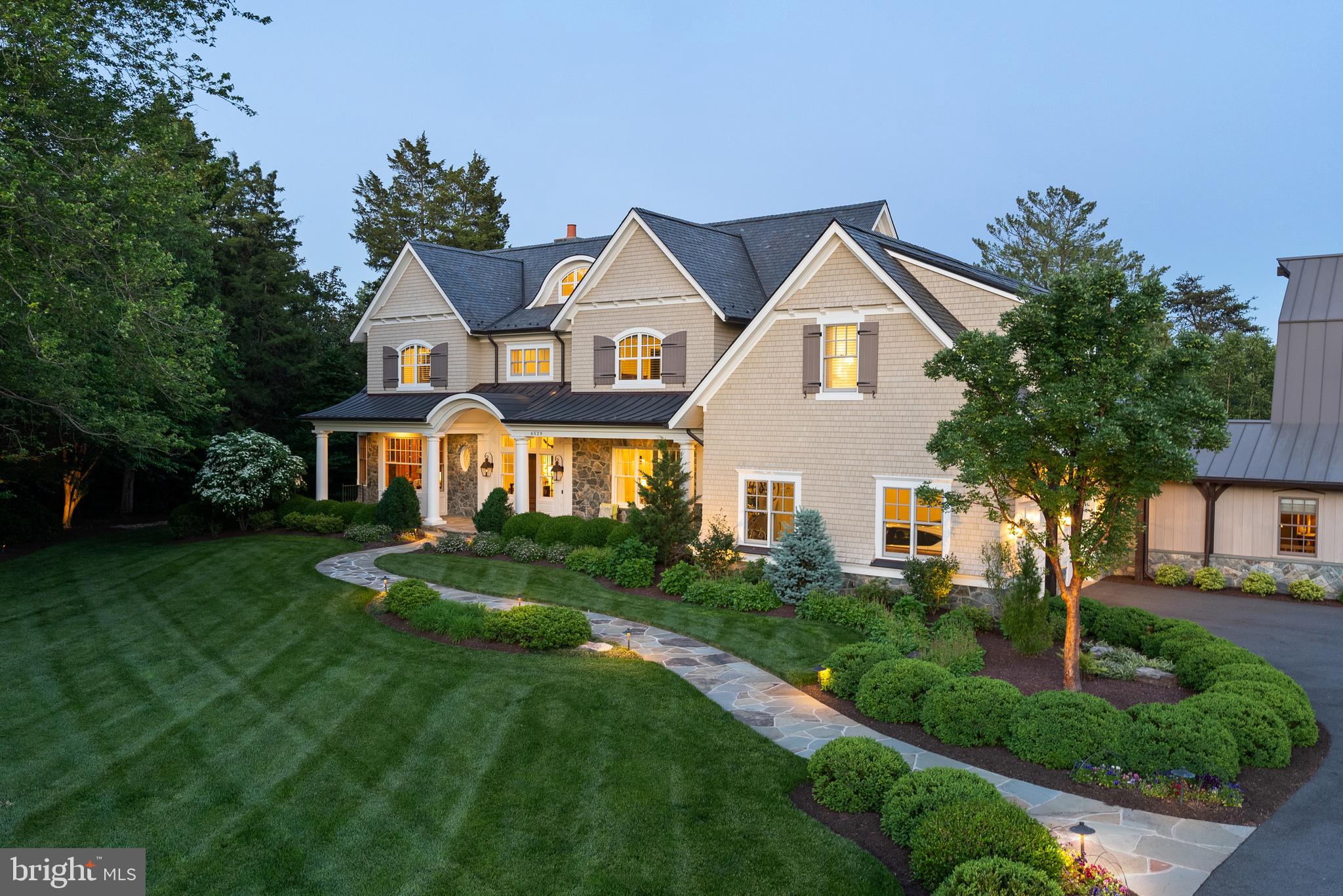 6529 Sothoron Road McLean, VA 22101 - Photo 102 of 103 Twlight wraps one of McLean's finest estates