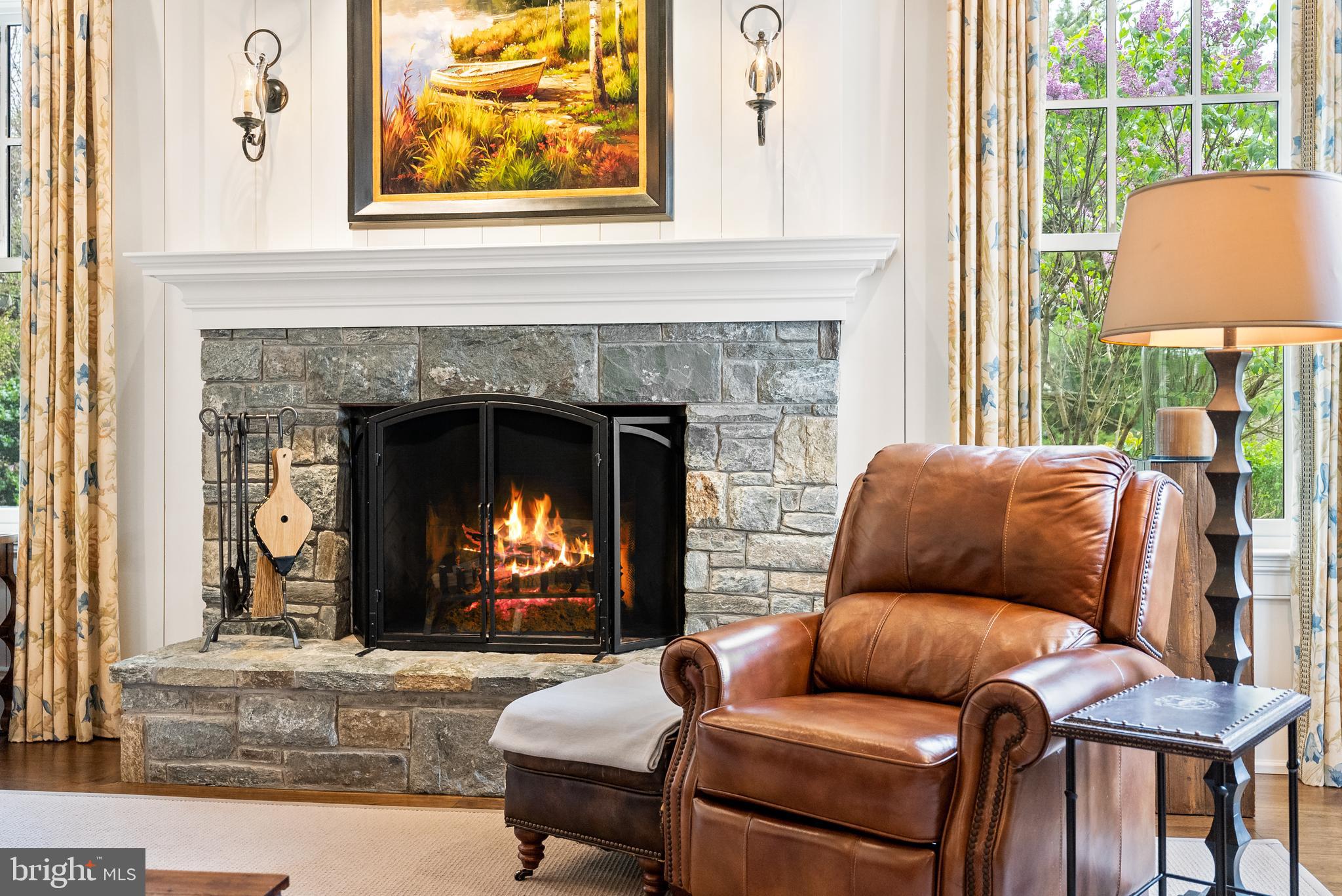 6529 Sothoron Road McLean, VA 22101 - Photo 15 of 103 Wood-burning fireplace also plumbed for gas