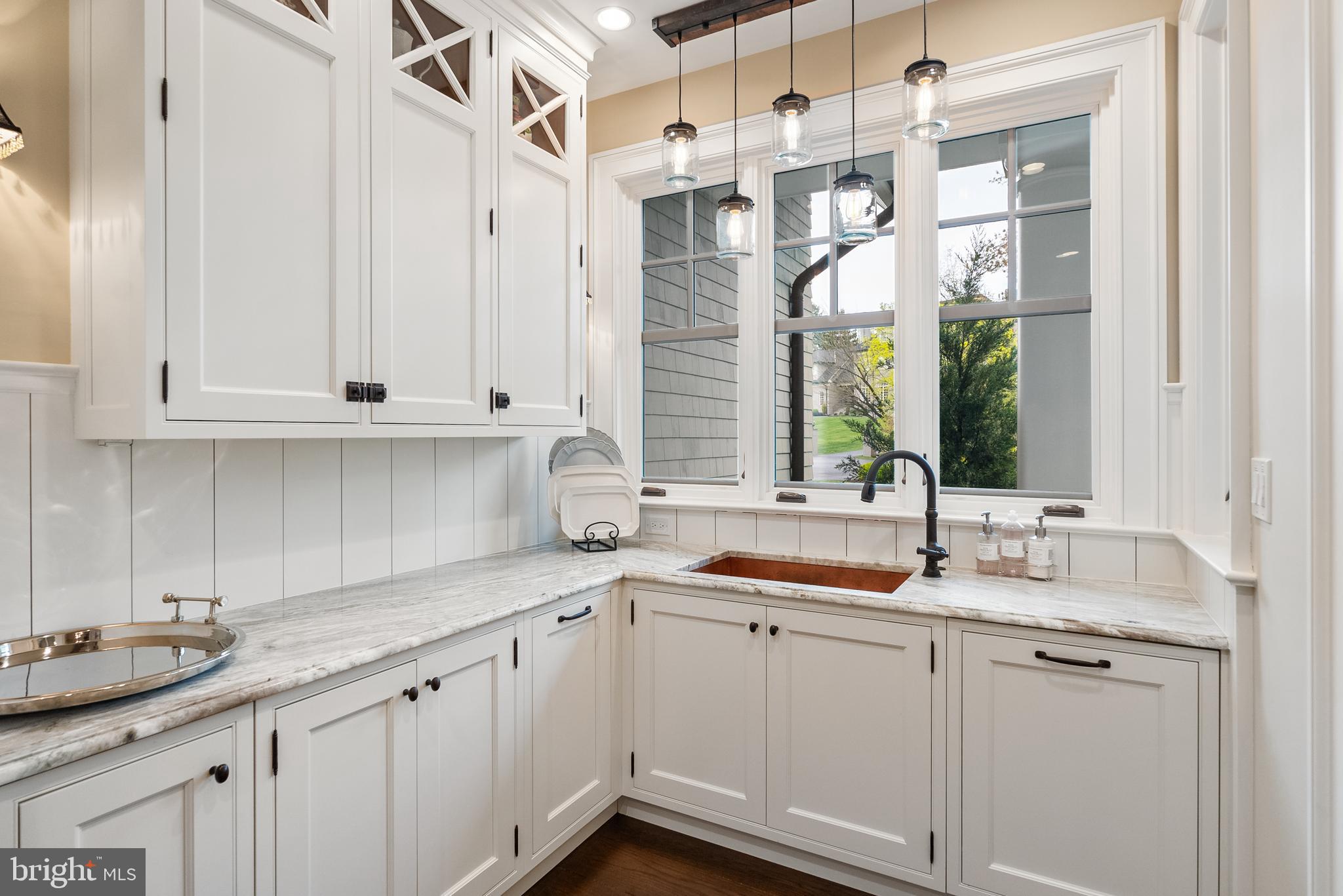 6529 Sothoron Road McLean, VA 22101 - Photo 24 of 103 Copper sink and ice maker complete the scullery