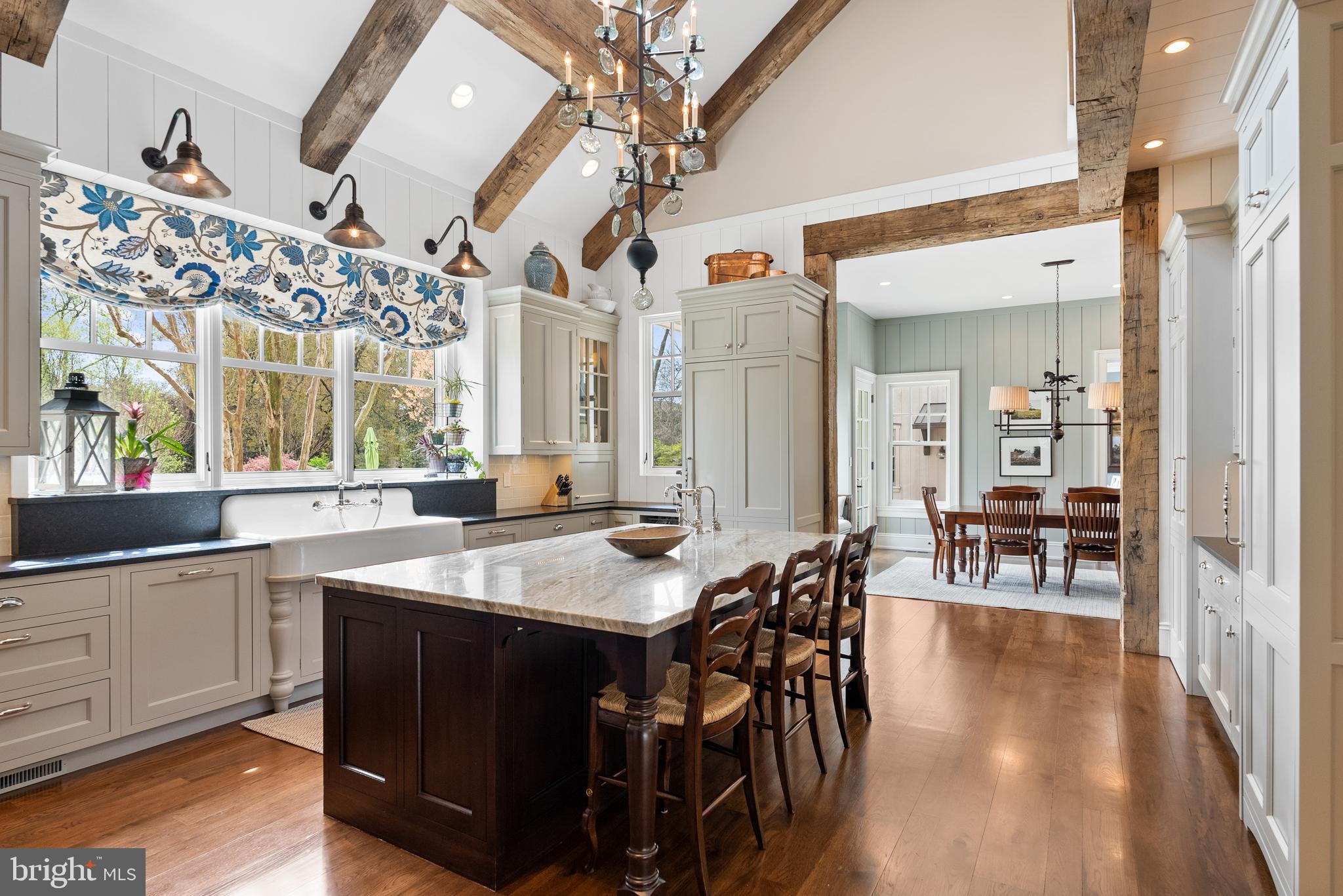 6529 Sothoron Road McLean, VA 22101 - Photo 30 of 103 Rough hewn beams, granite and quartz add warmth