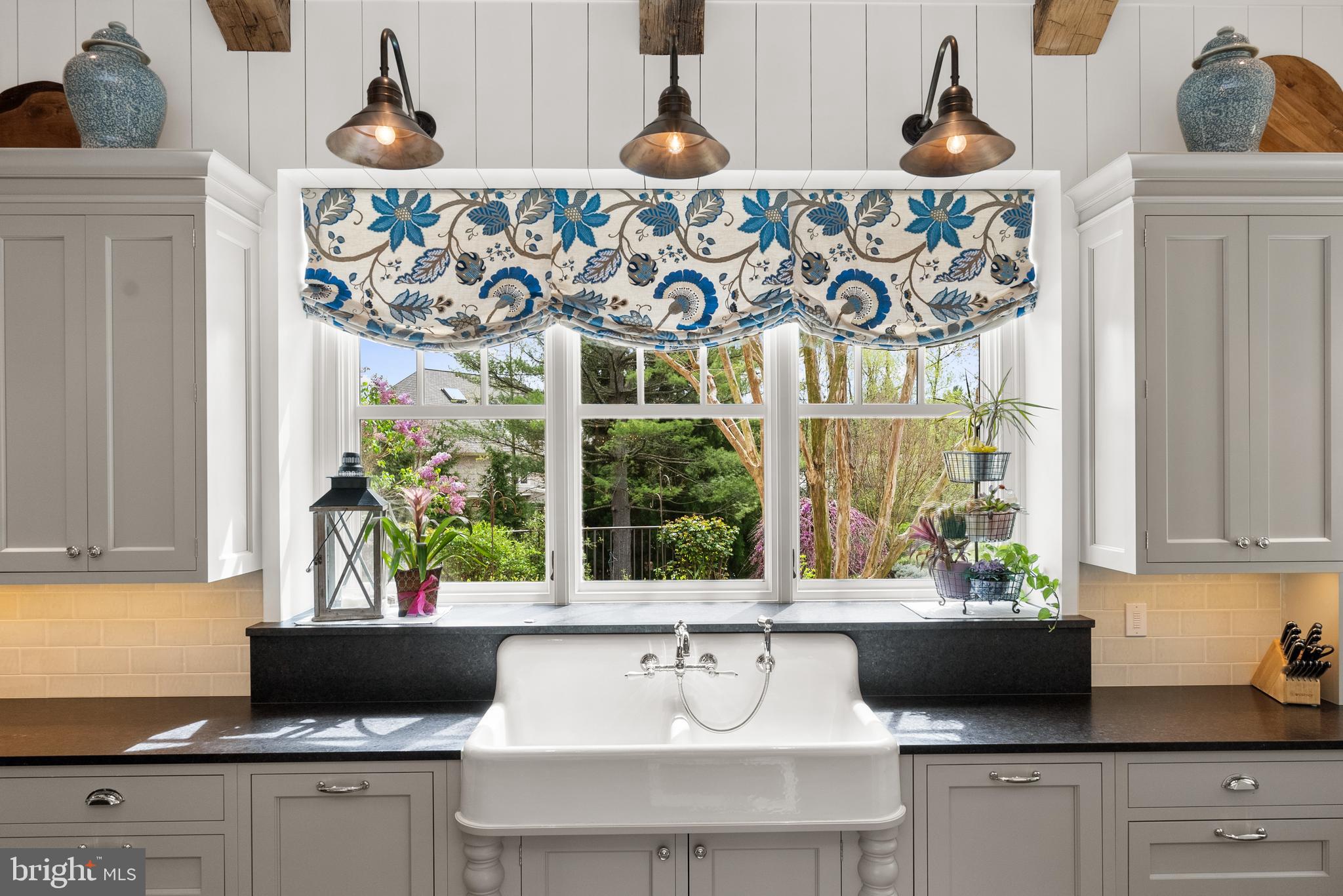 6529 Sothoron Road McLean, VA 22101 - Photo 31 of 103 1921 cast iron sink with views to the pool