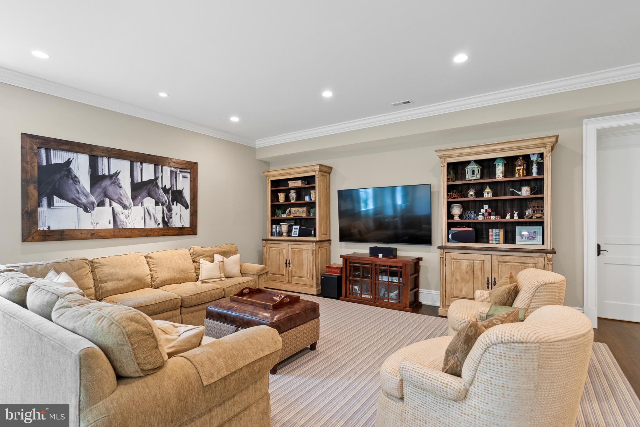 6529 Sothoron Road McLean, VA 22101 - Photo 66 of 103 Media Room with Surround Sound AV