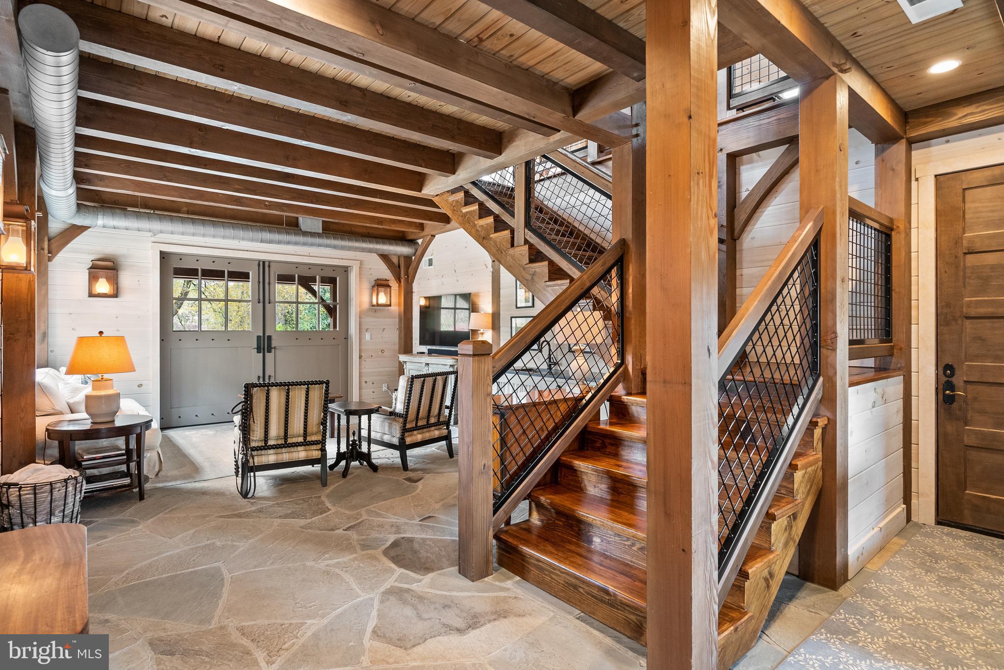 6529 Sothoron Road McLean, VA 22101 - Photo 70 of 103 Authentic timber frame by Pennsylvania craftsmen