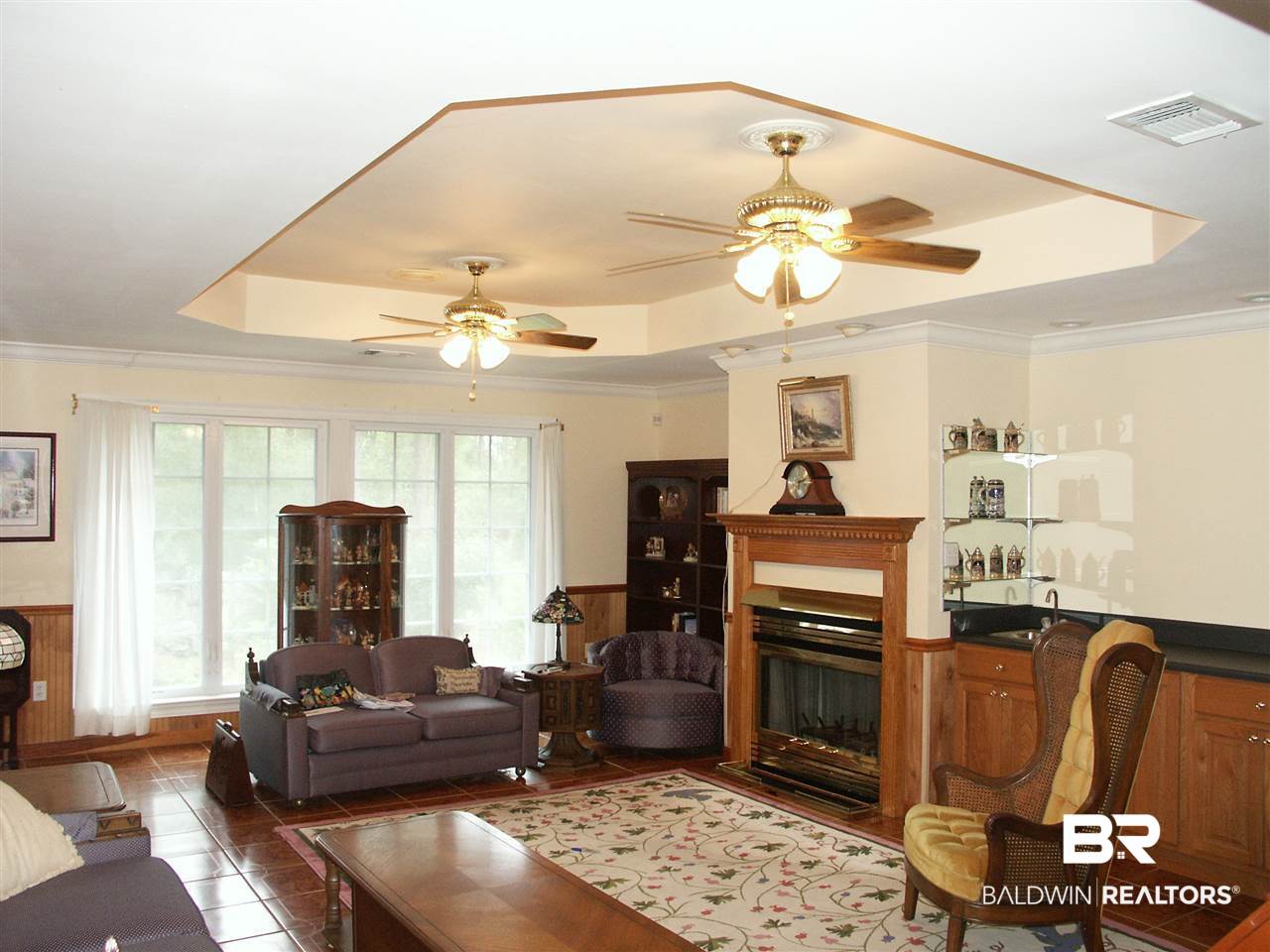 2555 Santa Rosa Drive Lillian, AL 36549 - Photo 3 of 19 Great Room with Trey Ceil